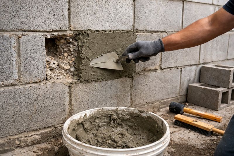 Block Wall Repair in Carmichael, CA