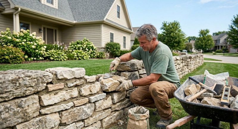 Brick Fence Repair in Sacramento, CA