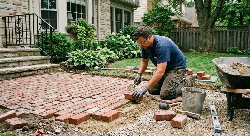 Brick Flatwork Repair in Galt, CA