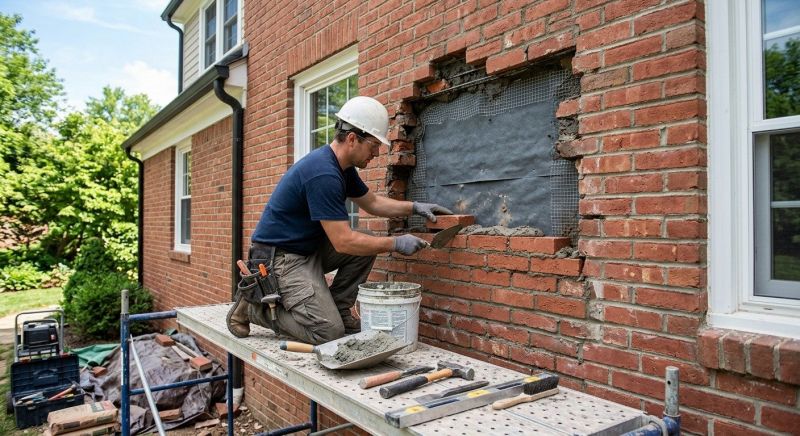 Brick Flatwork Repair in Rocklin, CA