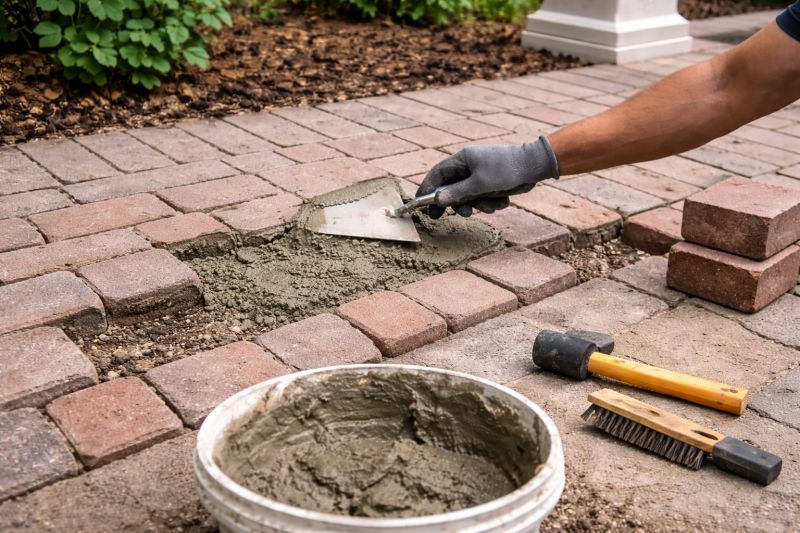 Brick Flatwork Repair in Yolo County, CA