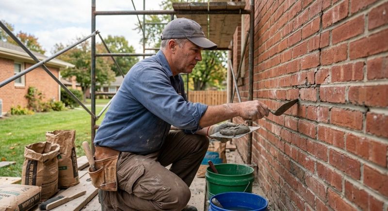 Brick Masonry Repair in Davis, CA