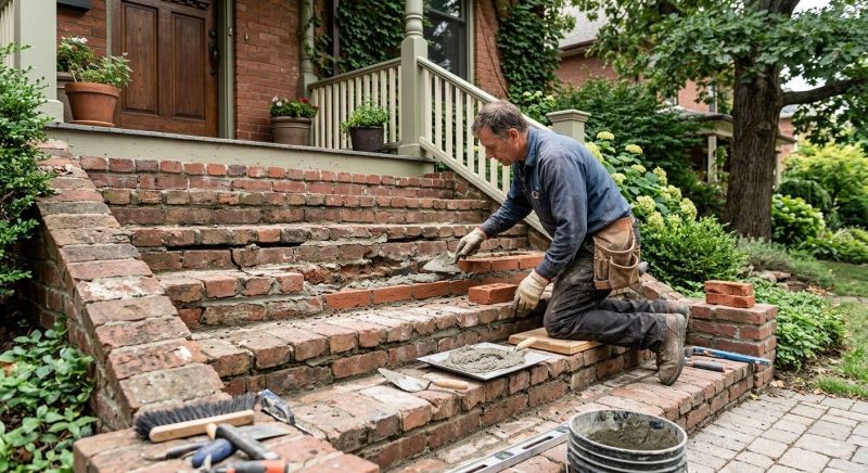 Brick Repair in Sloughhouse, CA