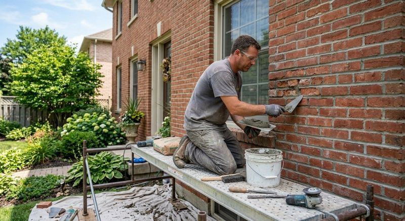 Brick Restoration in Wilton, CA