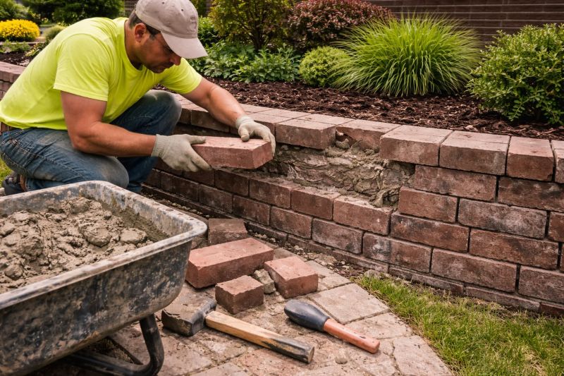 Brick Wall Repair in Citrus Heights, CA