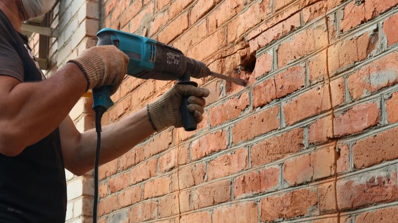 Brick Wall Repair in Folsom, CA