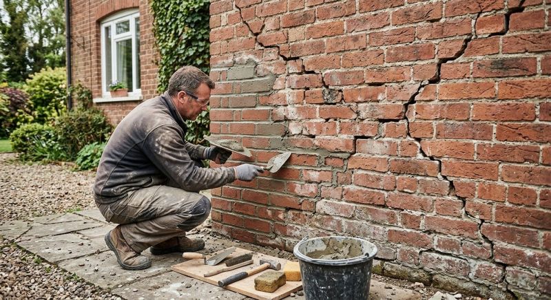 Brick Wall Repair in Galt, CA