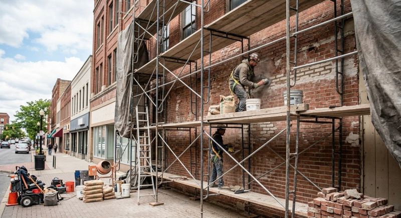 Commercial Masonry Repair in North Highlands, CA