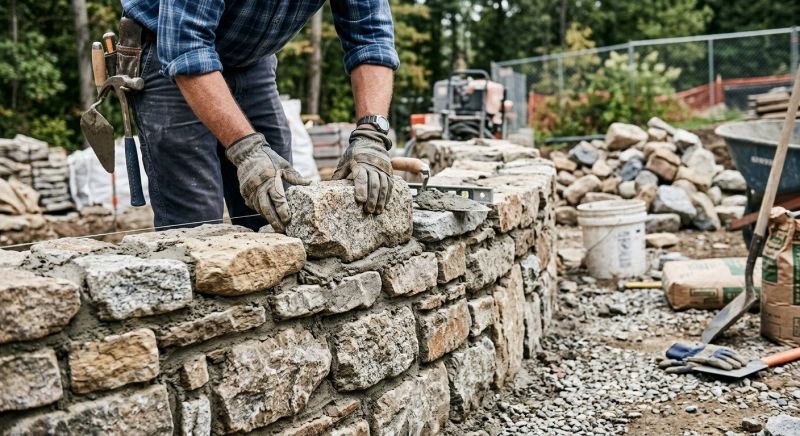 Commercial Stone Masonry in Dixon, CA