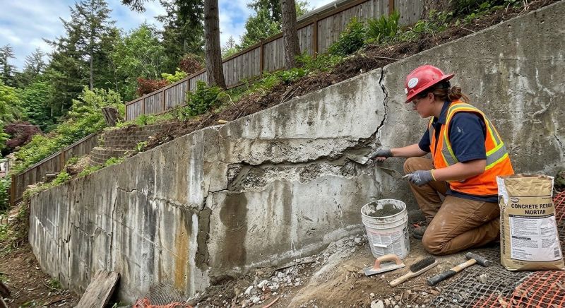 Retaining Wall Repair in Galt, CA