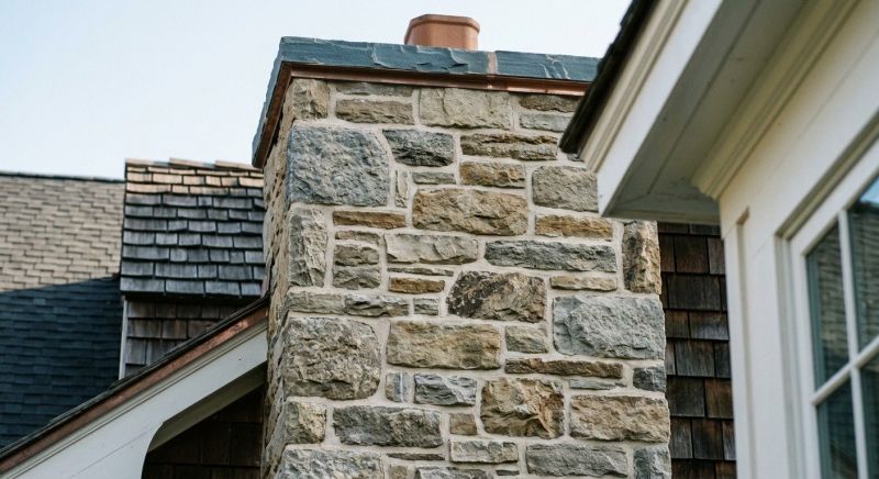 Stone Chimney Installation in Placer County, CA