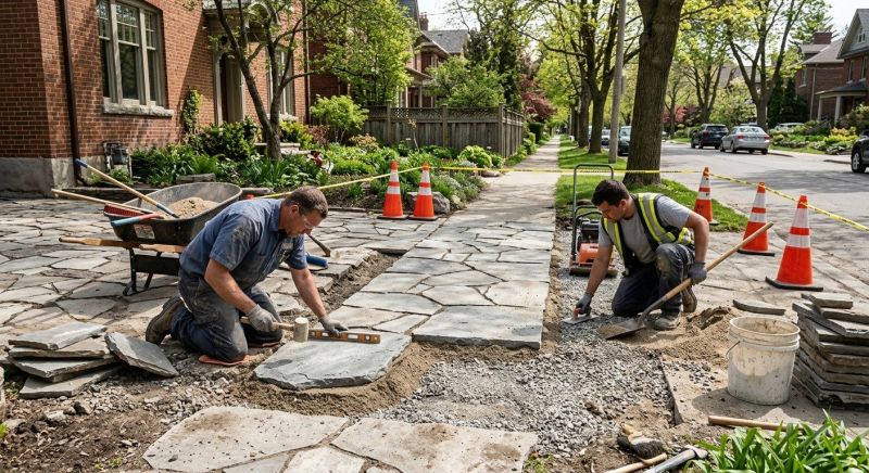 Stone Driveway Repair in Sacramento, CA