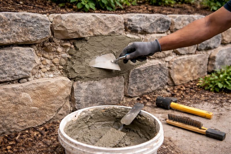 Stone Masonry Repair in Sloughhouse, CA