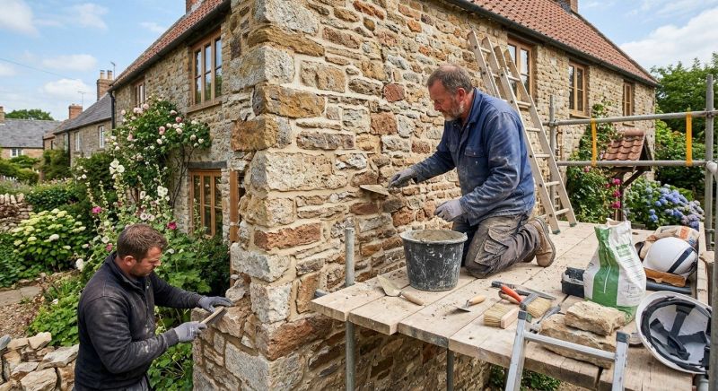 Stone Masonry Repair in Yolo County, CA