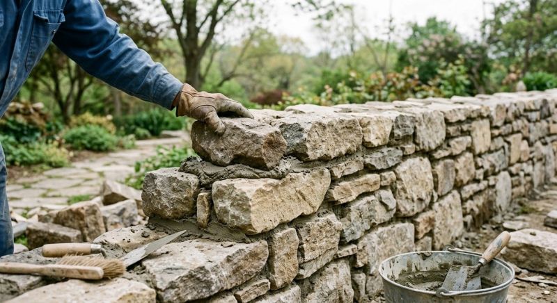 Stonework Installation in Roseville, CA
