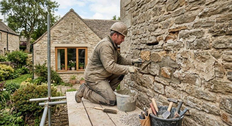 Stonework Repair in North Highlands, CA