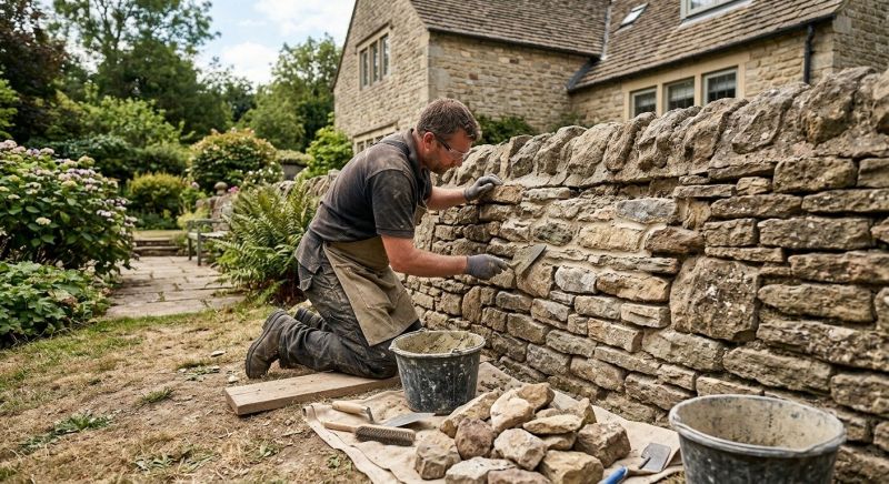 Stonework Repair in Roseville, CA
