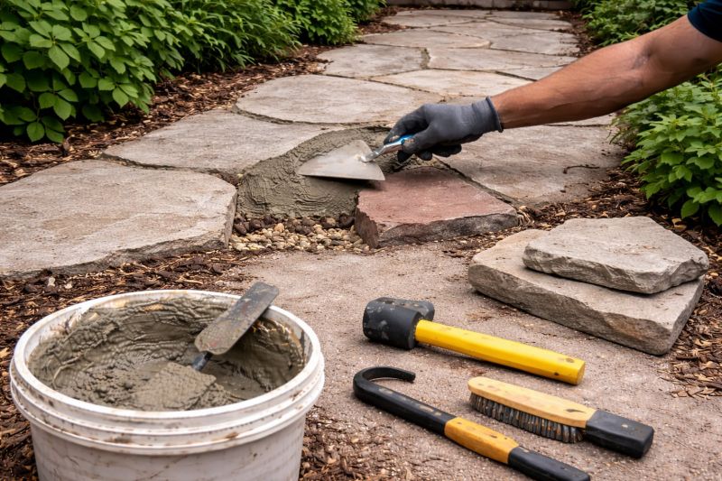 Stonework Repair in Woodland, CA